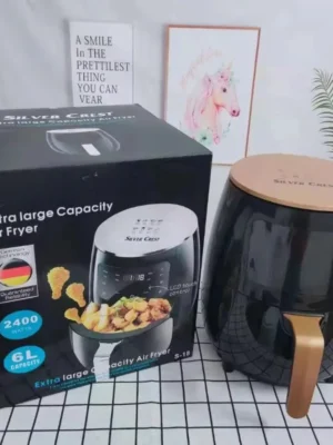 Air fryer home multi-function smart touch screen large capacity electric fryer french fries machine without oil smoke