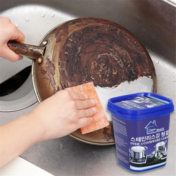 Multi-Purpose Cleaning Paste Steel Cleaner Home Kitchen Stains Cleaning Hot Products Popular Choice Gifts For Friends And Family