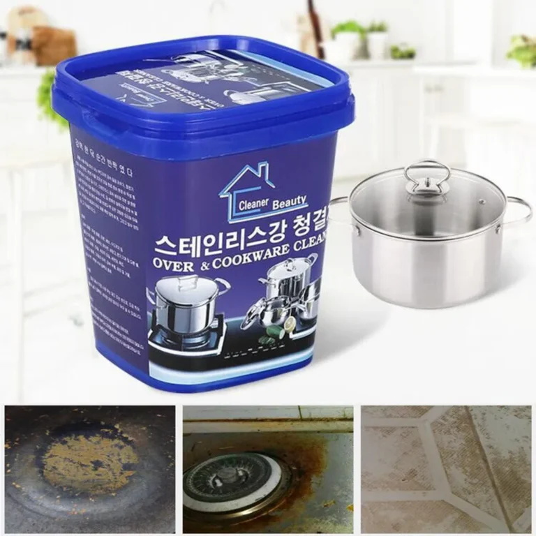 Multi-Purpose Cleaning Paste Steel Cleaner Home Kitchen Stains Cleaning Hot Products Popular Choice Gifts For Friends And Family