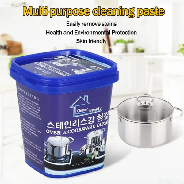 Multi-Purpose Cleaning Paste Steel Cleaner Home Kitchen Stains Cleaning Hot Products Popular Choice Gifts For Friends And Family