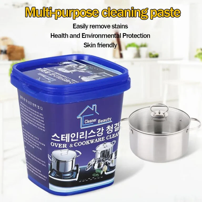 Multi-Purpose Cleaning Paste Steel Cleaner Home Kitchen Stains Cleaning Hot Products Popular Choice Gifts For Friends And Family 2